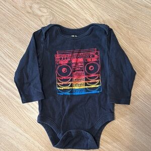 Old Navy Dark Black Infant Bodysuit